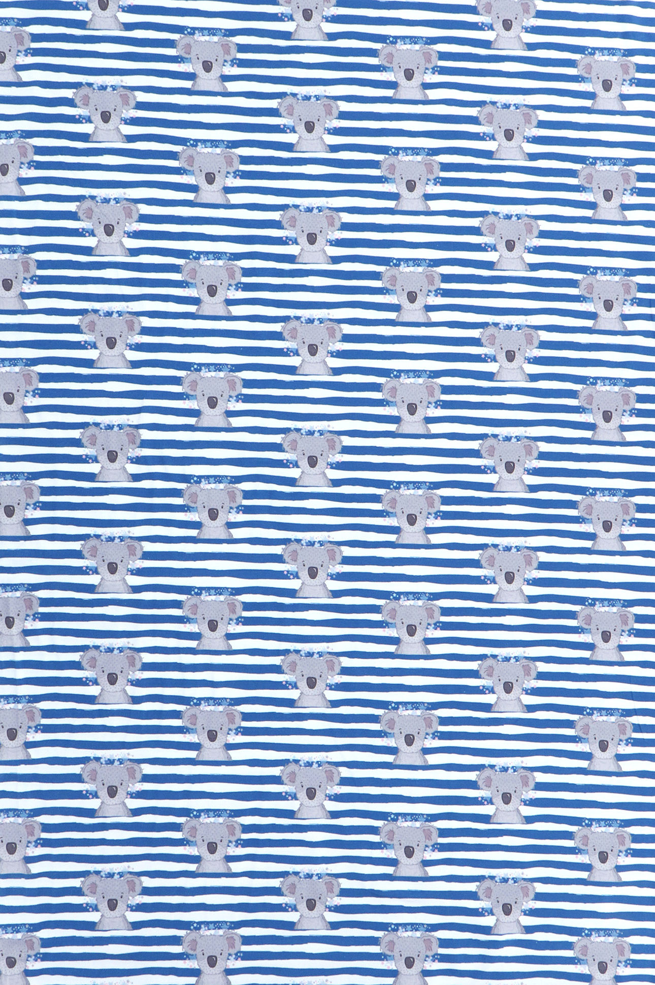Jersey "Fräulein von Julie", koala su motivo a strisce blu