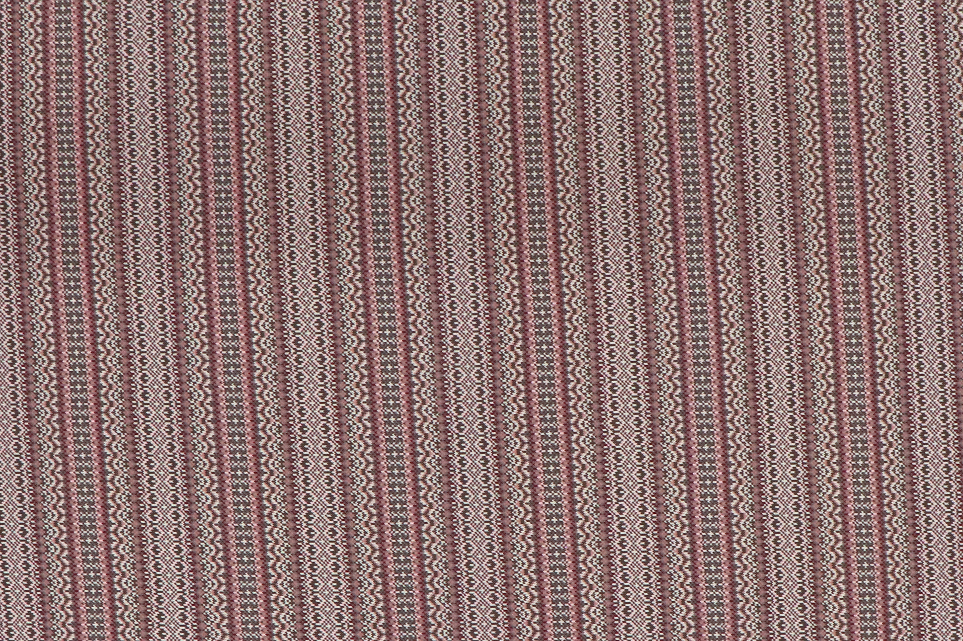 Jersey di cotone, motivo geometrico in rosa/grigio