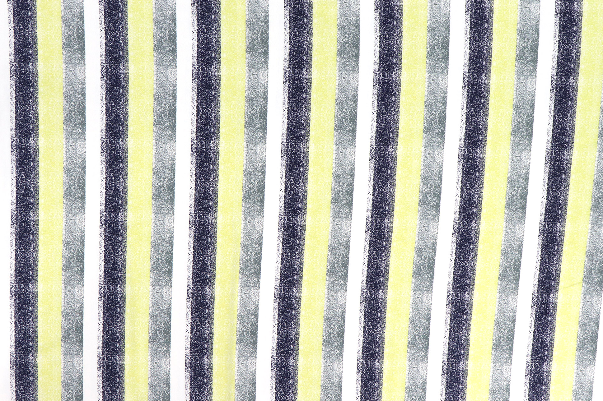 Jersey di cotone, strisce larghe verde/giallo/blu