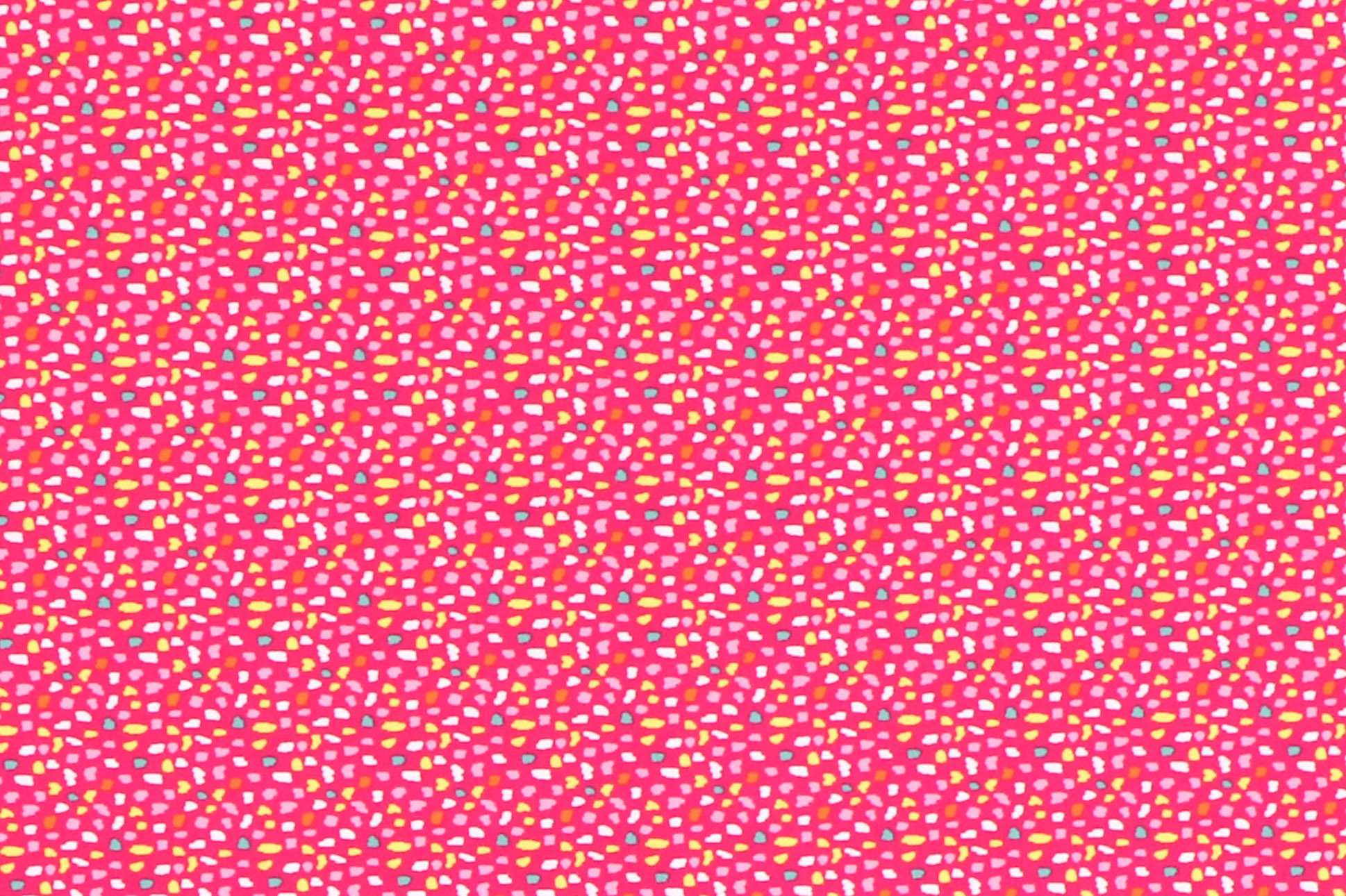 French Terry, pink / fantasia variopinta