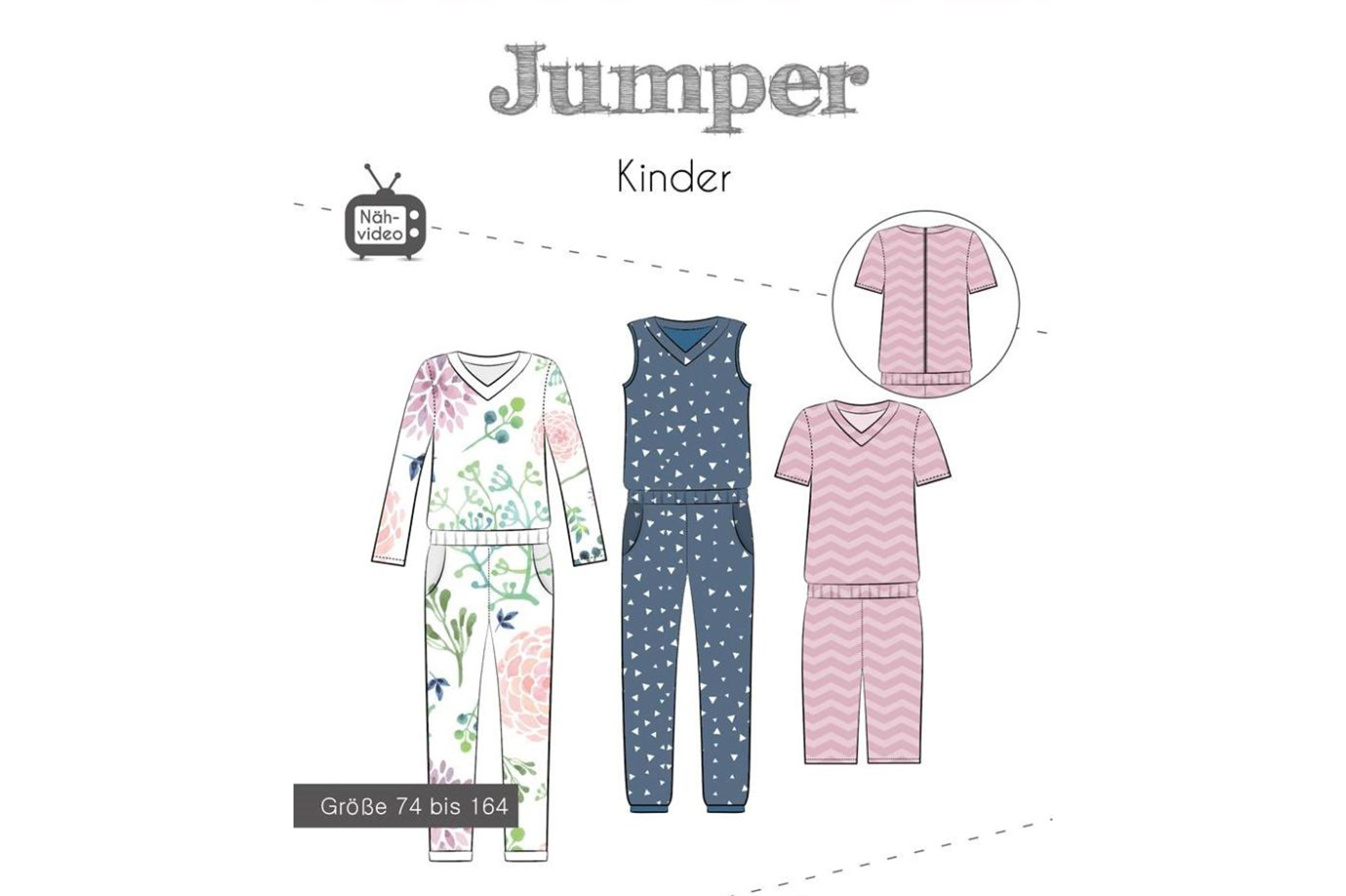 Cartamodello Fadenkäfer, Jumper bambini