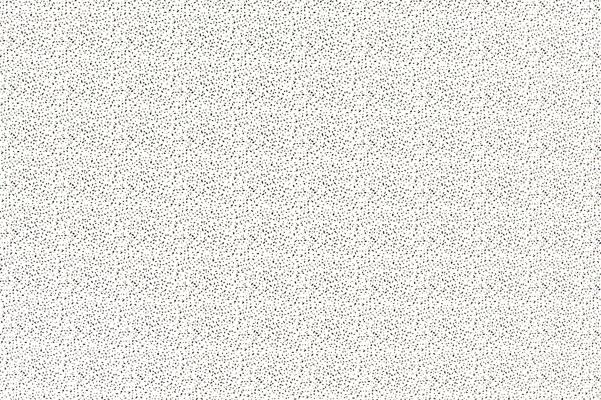 Jersey di cotone, piccole strisce e punti neri su fondo bianco
