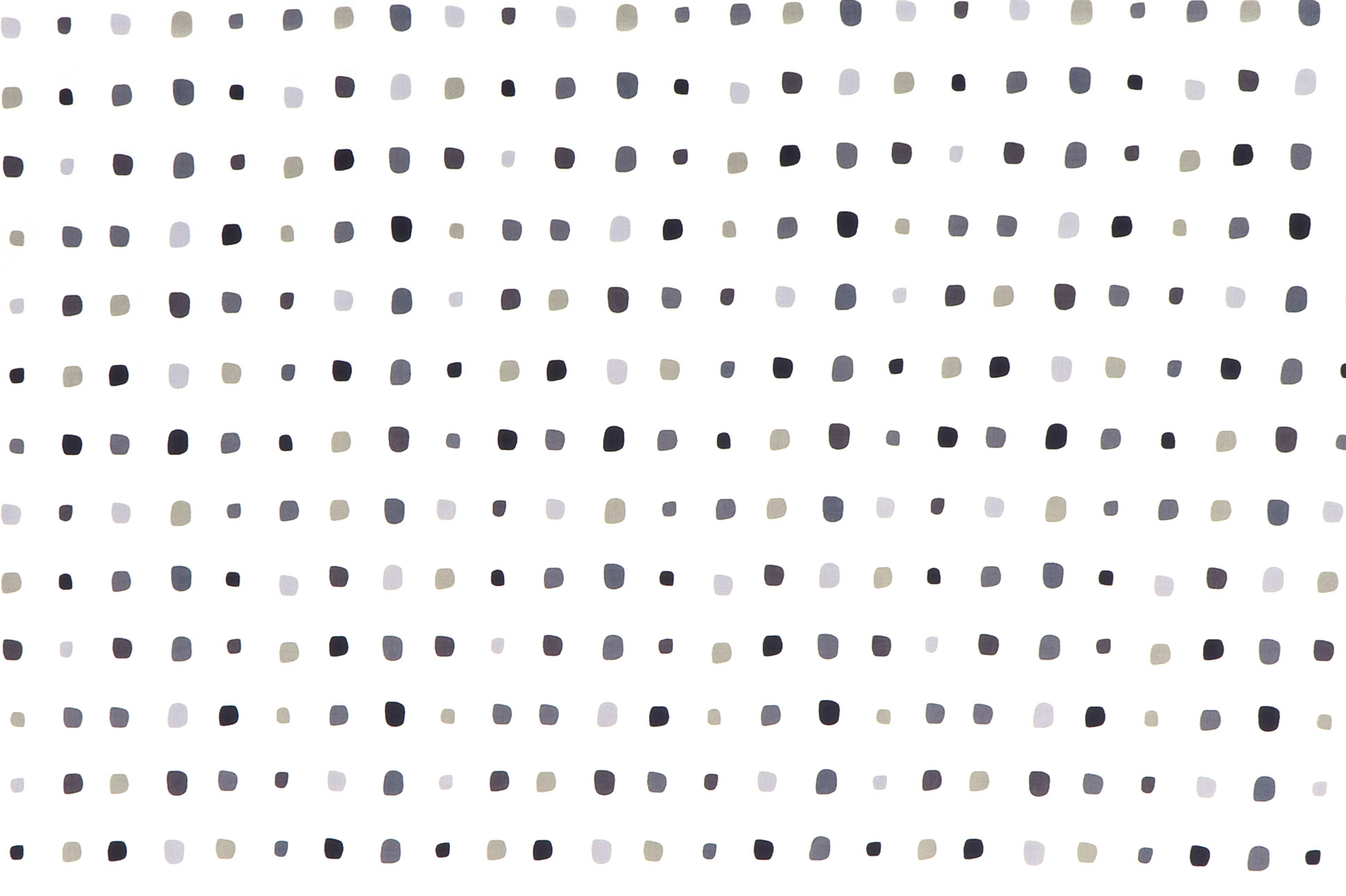 Canvas, puntini grigi su fondo bianco