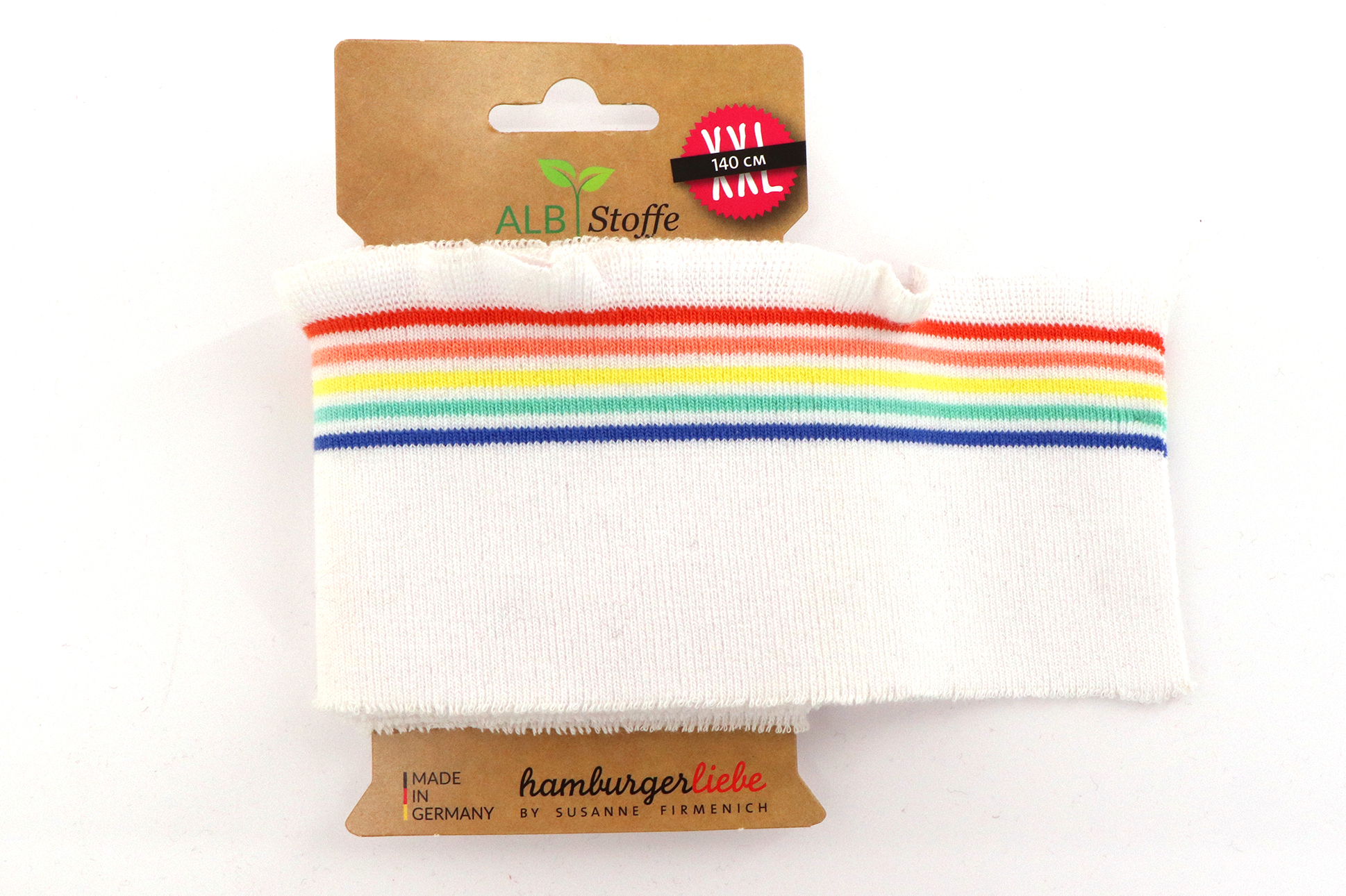 Polsini a maglia a coste biologici, CUFF ME COZY, Albstoffe