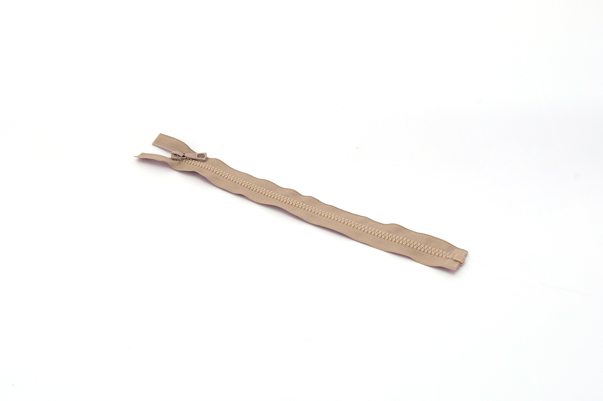 Cerniera lampo divisibile RIRI, color fango