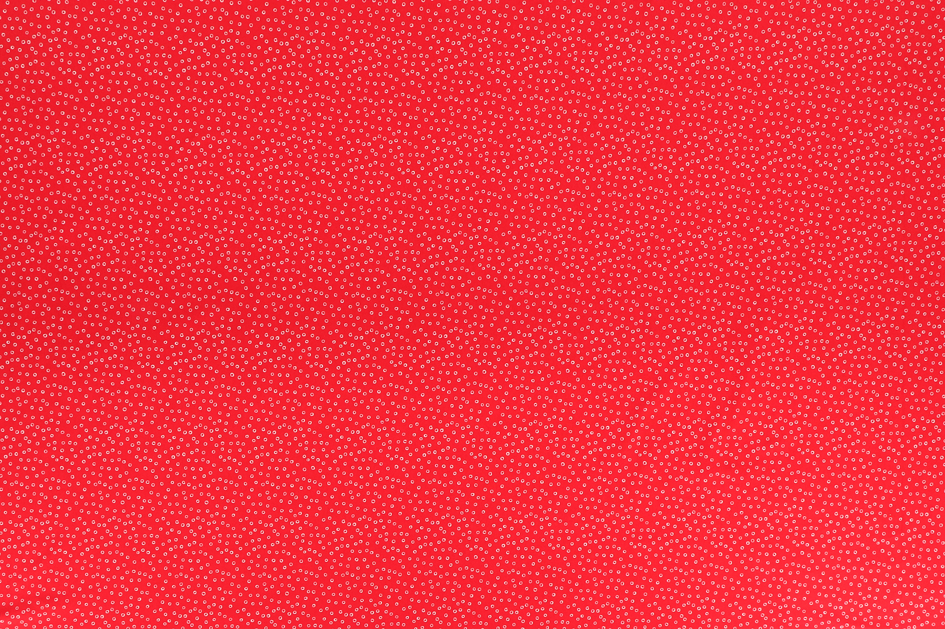 Jersey di cotone, cerchietti su rosso