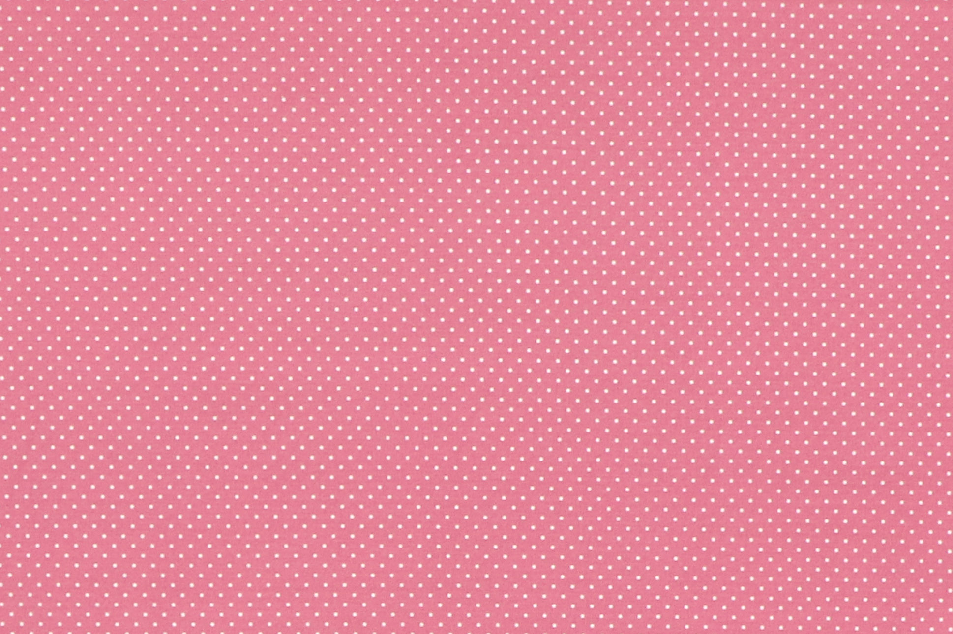 Popeline di cotone, rosa scuro con puntini