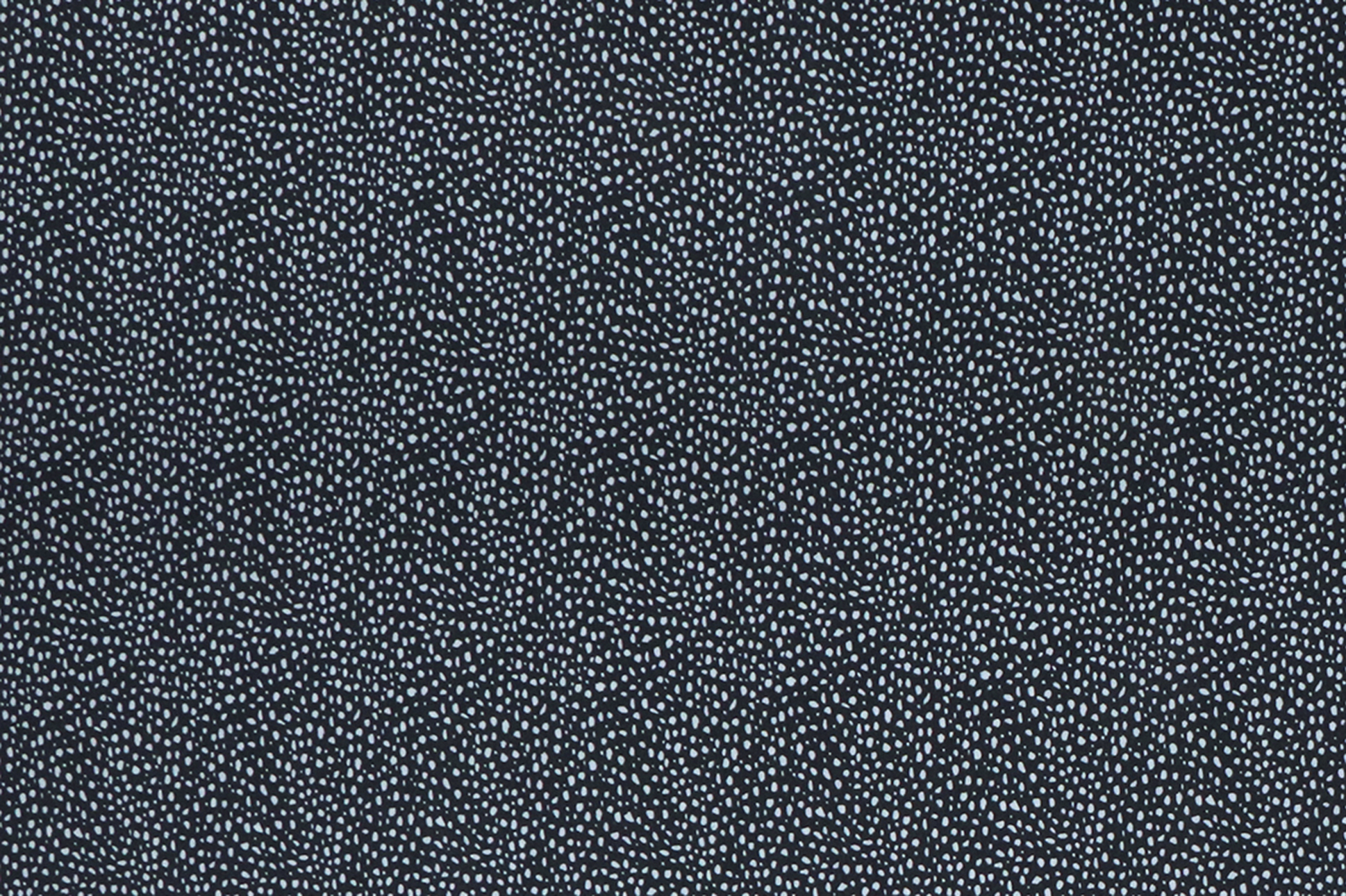 Jersey di cotone, macchie chiare su blu scuro