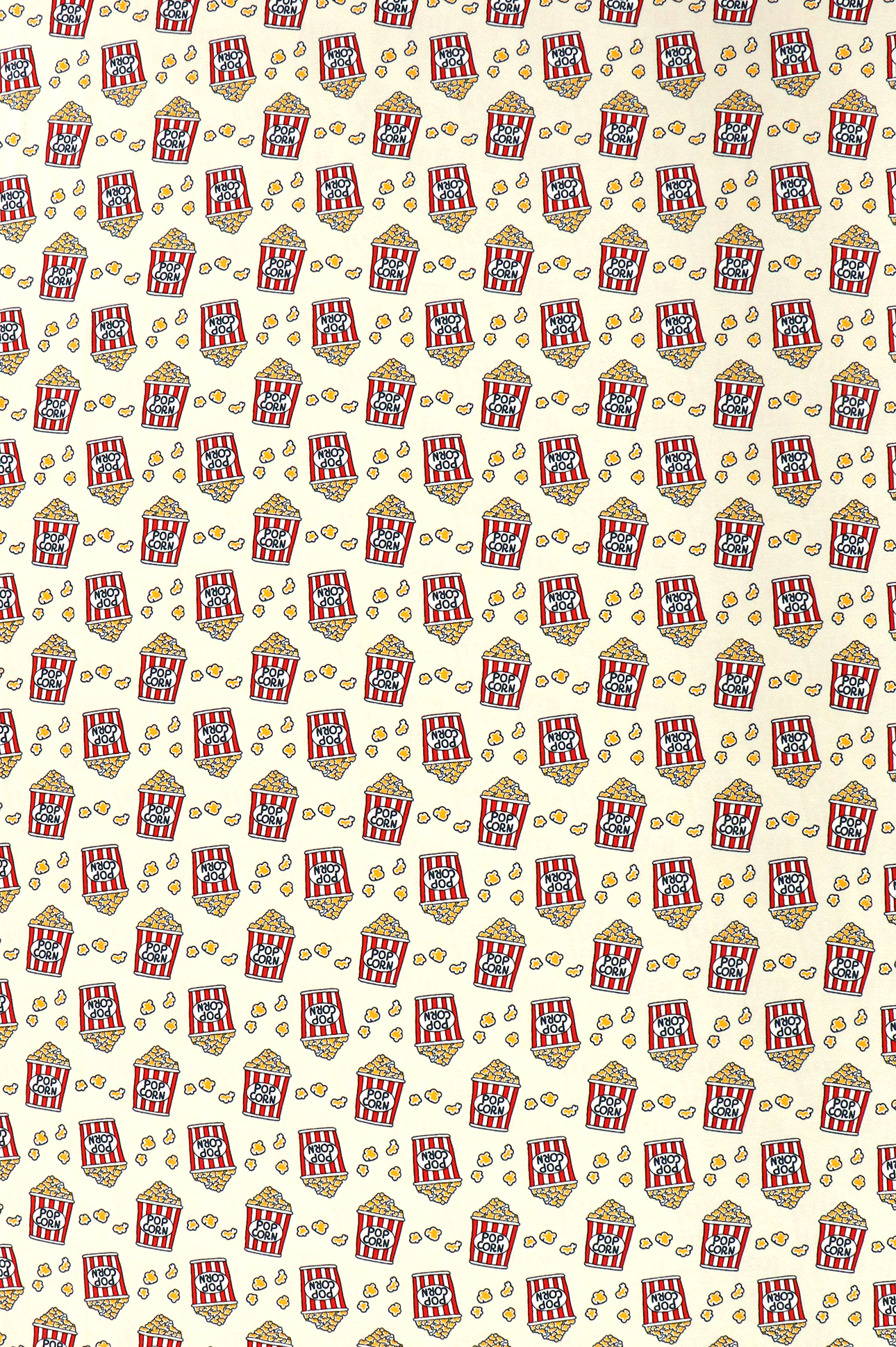 Jersey di cotone, pop corn