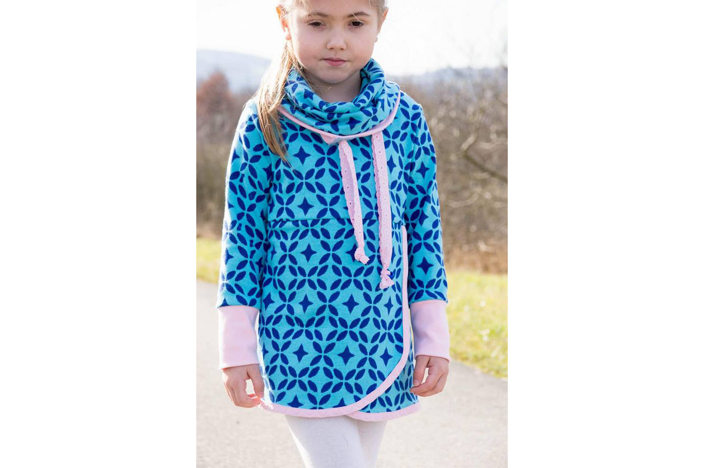 Cartamodello Fadenkäfer, bambini Hoodie Lana